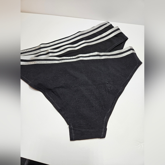 Danish Endurance Black and Silver Womens Hipster 3 Pack Underwear Size XL - Picture 3 of 3